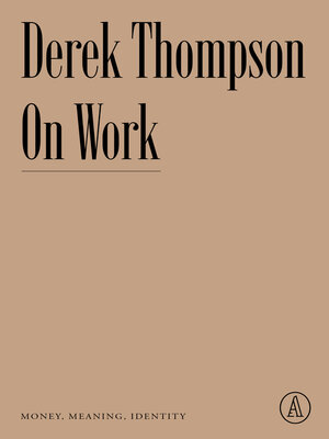 cover image of On Work